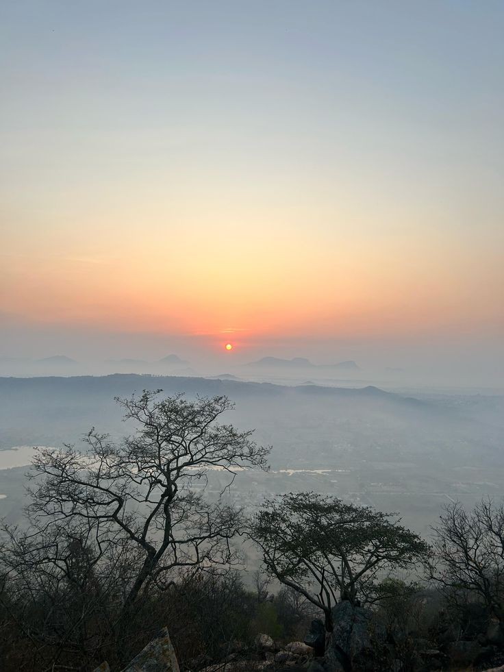 Iconic railway track view from Makalidurga peak